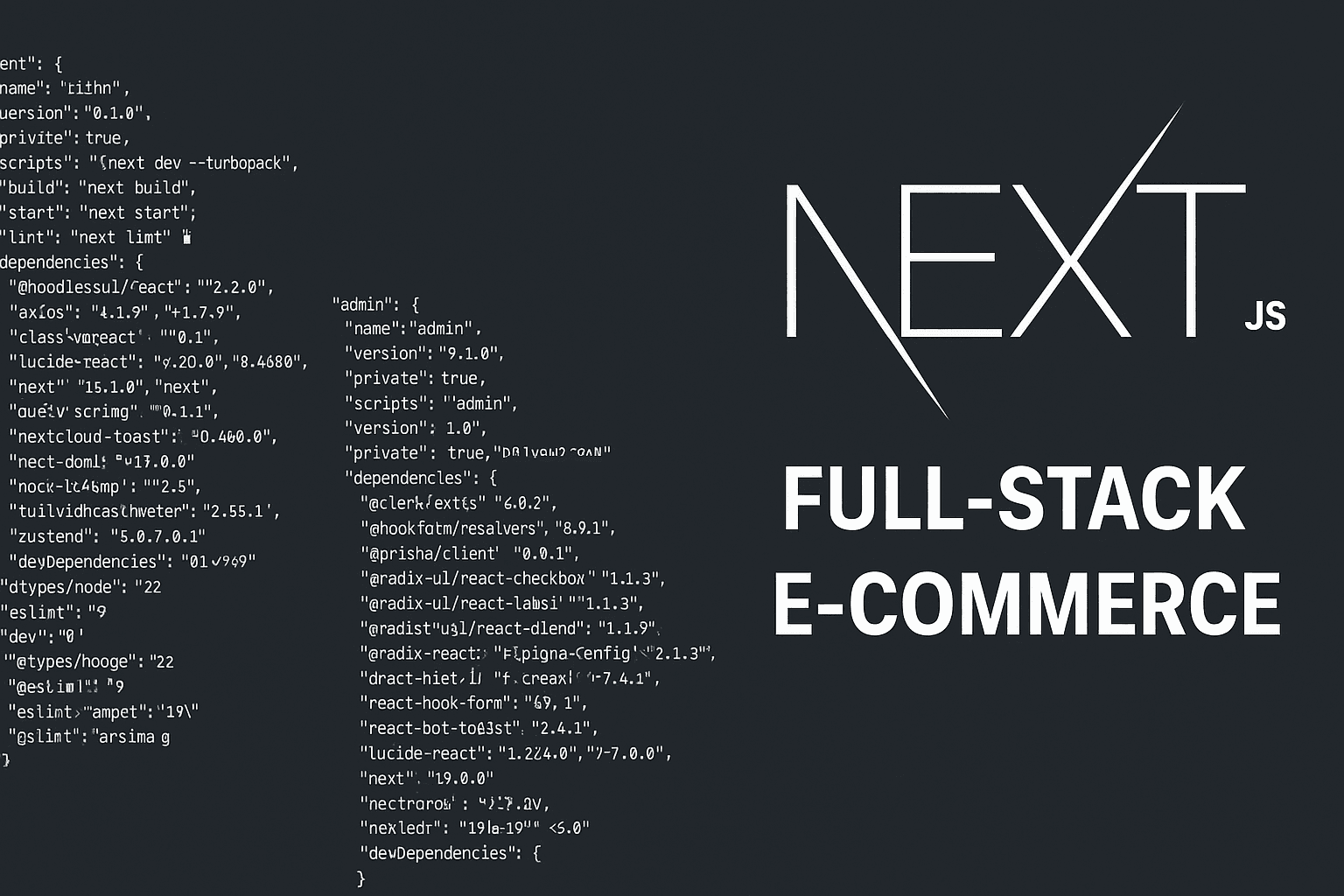 Next.js E-commerce (Client + Admin) – 2
