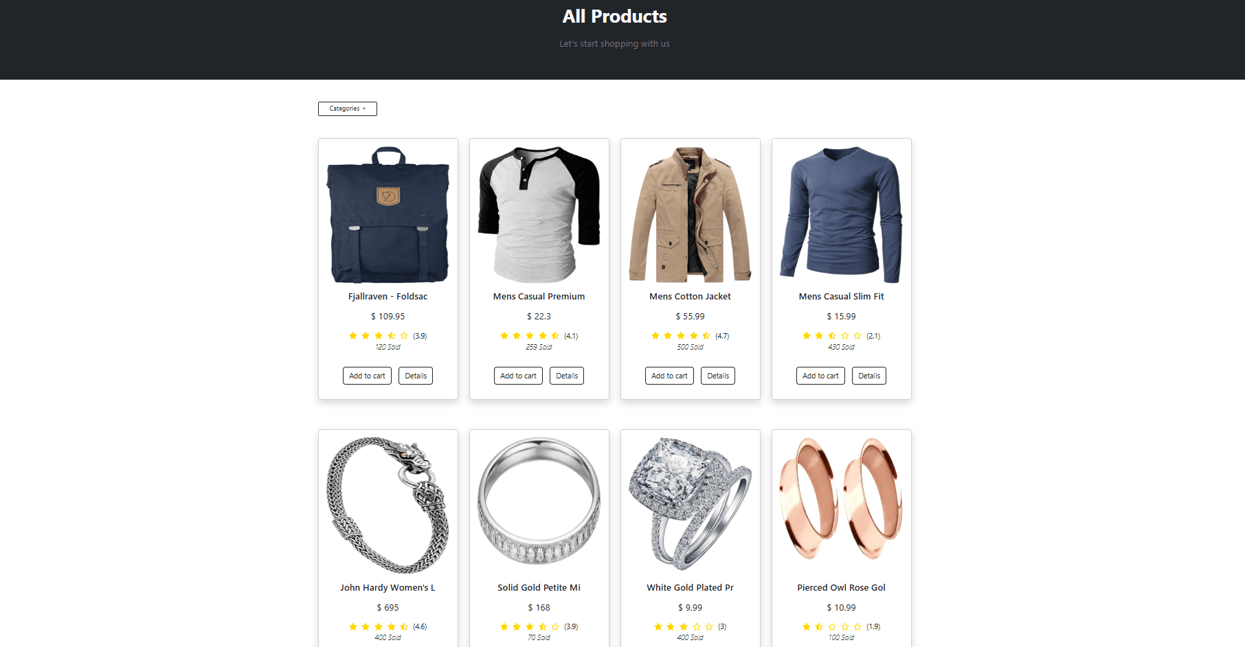 Vue.js Shoppy E-commerce – 2